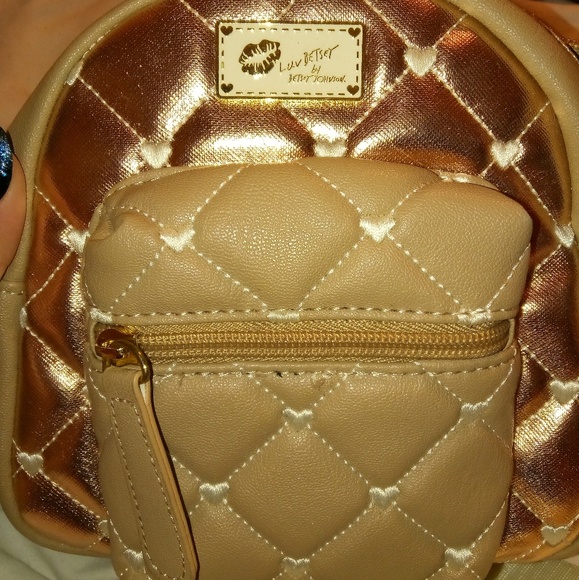 Mini Betsey Johnson Cross Body book bag - Picture 2 of 6